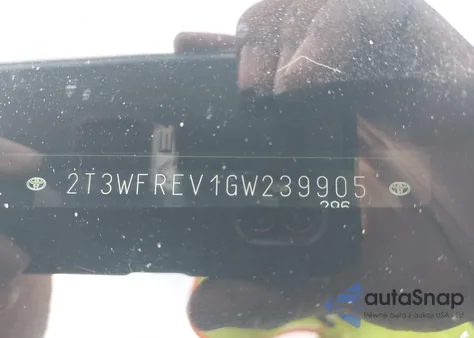 2016 Toyota Rav4 Xle from USA, damaged, VIN 2T3WFREV1GW239905